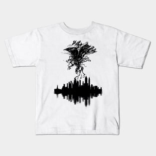 Emrakul Over City Kids T-Shirt